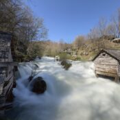 Krupski slapovi i okolina Krupe (vodenice, izvor, manastir i vijekovi istorije)