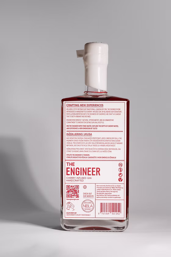 The Engineer Cherry Infused Gin