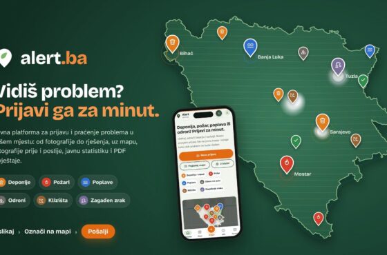 alert.ba – Nova platforma za prijavu ekoloških problema u BiH